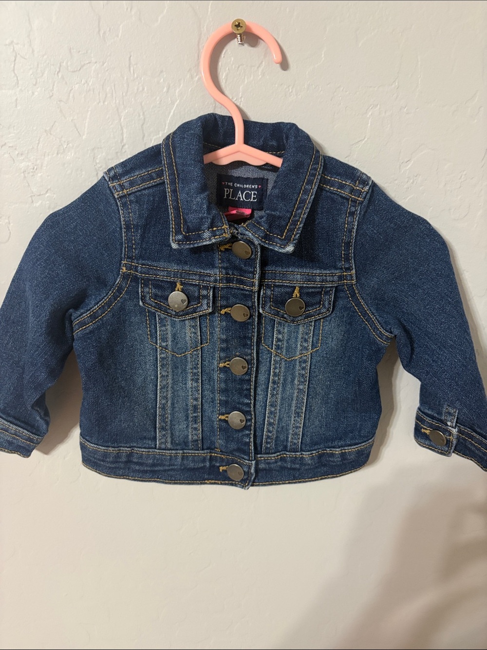 The Children's Place Blue Denim Jean Jacket for Kids